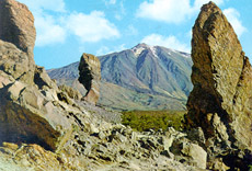 Maastik Teide rahvuspargis